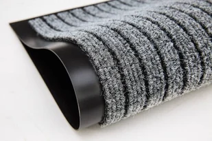 Dura Mat 66x120 szara wycieraczka do butów pod drzwi wejściowe, mata chłonna - Wycieraczki - miniaturka - grafika 1