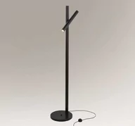 Lampy stojące - Shilo lampa podłogowa Yabu GU10 czarna 7876 - miniaturka - grafika 1