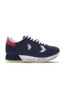 Trampki męskie - U.S. Polo Assn. Sneakersy w kolorze granatowym - miniaturka - grafika 1