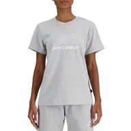 Koszulki i topy damskie - Koszulka New Balance WT41816AG - szara - miniaturka - grafika 1