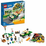 Klocki - LEGO City Misje ratowania dzikich zwierząt 60353 - miniaturka - grafika 1