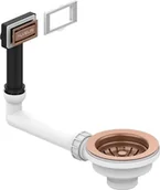 Syfony - Odpływ ALVEUS MONARCH ODPŁYW PRZELEW HALB RAMKA BLASZKA miedź PVD (1144846) - miniaturka - grafika 1