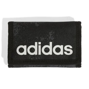 Portfel ADIDAS LIN WAL GFX U JX1253 – Szary - Portfele - miniaturka - grafika 1
