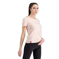 Koszule damskie - ALPHA INDUSTRIES Basic T Ml Foil Print Wmn damska koszula z krótkim rękawem (1 opakowanie), Blada brzoskwinia, XS - miniaturka - grafika 1