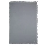 Koce i narzuty dla dzieci - Jollein - Kocyk Muślinowy Hydrophilic Fringe 75 X 100 Cm Storm Grey - miniaturka - grafika 1