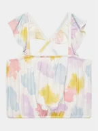 Koszulki i topy damskie - United Colors Of Benetton Top 3HYHCH010 Kolorowy Regular Fit - miniaturka - grafika 1