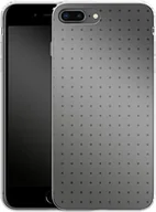Etui i futerały do telefonów - Dot Grid Grey silikonowe etui na telefon komórkowy Apple iPhone 7 Plus/8 Plus - miniaturka - grafika 1