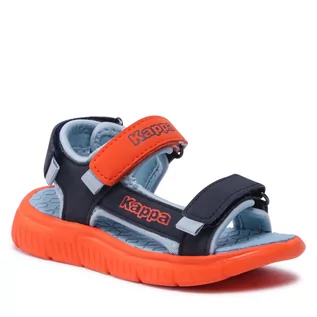 Baleriny - Sandały KAPPA - 260886MFK Orange/Navy 4467 - grafika 1