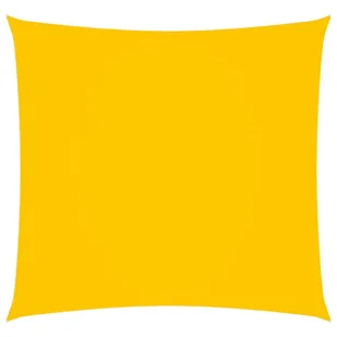 vidaXL Kwadratowy żagiel ogrodowy, tkanina Oxford, 4x4 m, żółty 135579 - Parasole ogrodowe - miniaturka - grafika 7