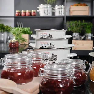 Garnek emaliowany Emalia Polska Pleszew Fruits by Mateusz Gessler 18 cm 2,65 l - Garnki - miniaturka - grafika 8