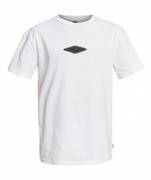 Koszulki sportowe męskie - Męski t-shirt z nadrukiem QUIKSILVER Mongrel - biały - miniaturka - grafika 1