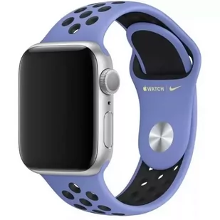 Pasek Apple Watch MWU62FE/A 38/40/41mm Nike Sport Brand fioletowo-czarny/royal pulse-black - Akcesoria do smartwatchy Pasek Apple Watch MWU62FE/A 38/40/41mm Nike Sport Brand fioletowo-czarny/royal pulse-black - Akcesoria do smartwatchy - miniaturka - grafika 2