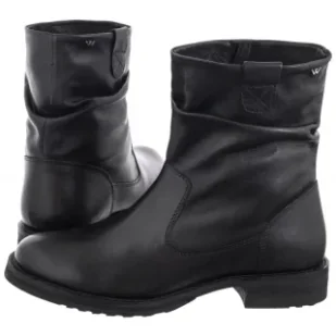 Botki Czarne 55282-51 (WO247-a) Wojas - Botki damskie - miniaturka - grafika 1