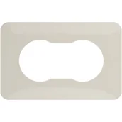 Wideodomofony - LEXMAN Osłona włącznika PODWÓJNA KREMOWA - miniaturka - grafika 1