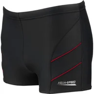 Kąpielówki męskie - Aqua-Speed, Kąpielówki chłopięce, Andy, czarne, rozmiar 146 - miniaturka - grafika 1