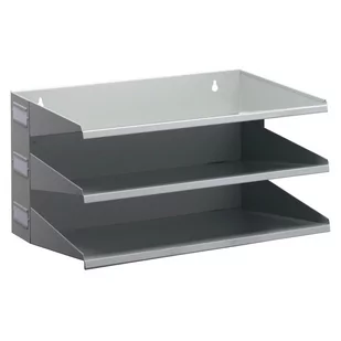 Sorter do dokumentów DURABLE 3 półki szary 335910 - Przyborniki na biurko - miniaturka - grafika 1