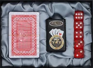 Trafika - Zestaw Zapalniczka Benzynowa Karty I 5 Kości Do Gry - miniaturka - grafika 1