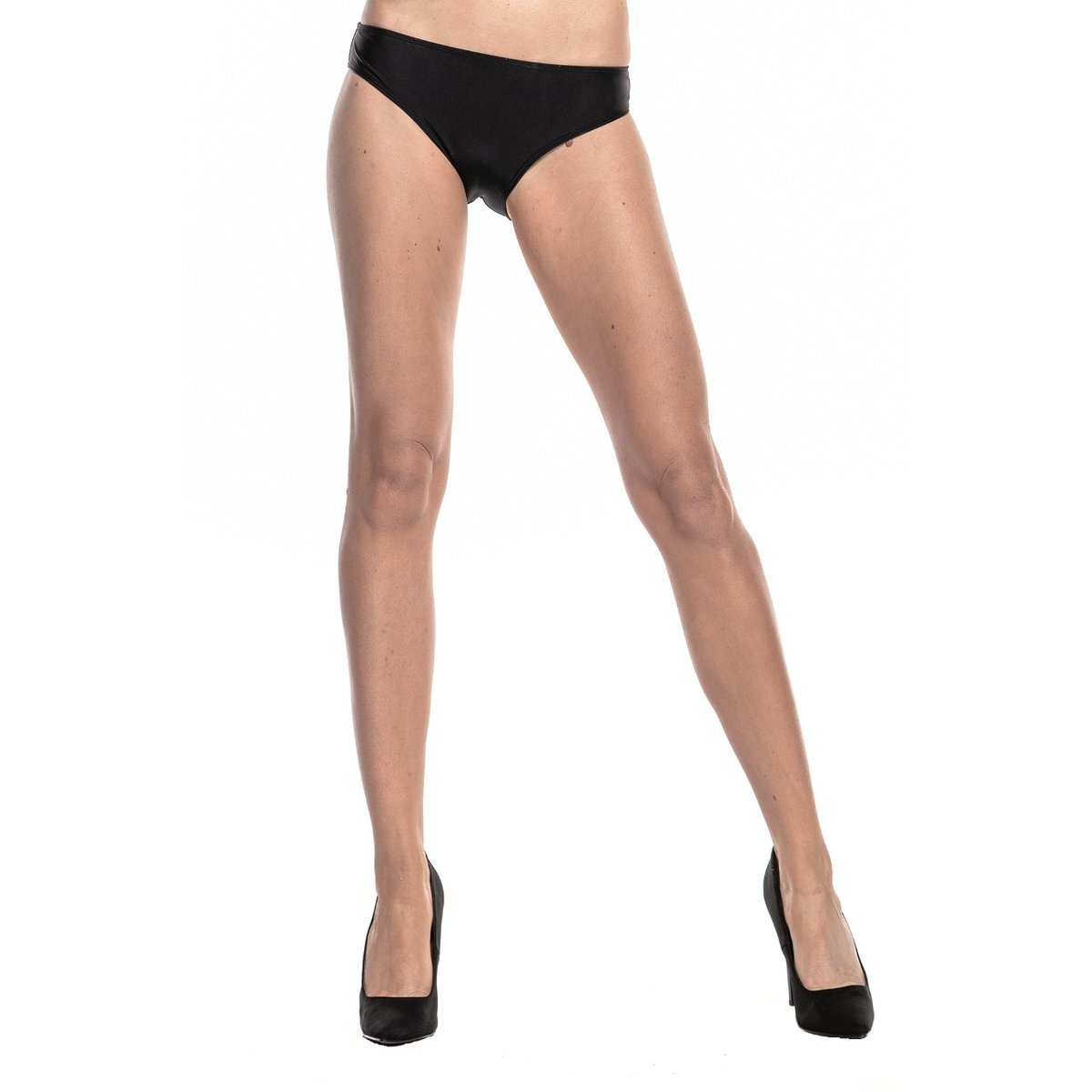 Figi kąpielowe damskie S-1501 czarne 4XL