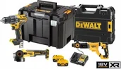 Zestawy elektronarzędzi - Zestaw elektronarzędzi Dewalt 18v xr zestaw combo dcd791;dcg405, dch263;2 aku 5ah, ład. - miniaturka - grafika 1