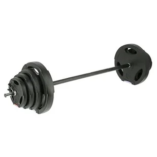 ONE FITNESS GSPO40 (2 CZĘŚCI) 42 KG SZTANGA / TALERZE KOMPOZYT ONE FITNESS 17-57-027 - Sztangi - miniaturka - grafika 1
