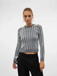 Vero Moda Sweter w kolorze szarym - Swetry damskie - miniaturka - grafika 1