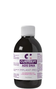 Curasept ADS DNA Implant Pro 0.20% CHX + kwas hialuronowy Płyn do płukania - Higiena protez i aparatów ortodontycznych - miniaturka - grafika 1