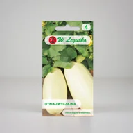 Nasiona i cebule - Dynia zwyczajna kabaczek Lungo Bianco Kremowa 2g - Nasiona - W. Legutko - miniaturka - grafika 1