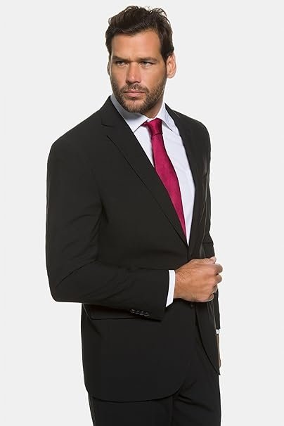 JP 1880 CZARNA MARYNARKA PLUS SIZE Z WEŁNĄ I KLASYCZNYM FASONEM 60 17AA