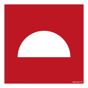 BA005 ZESTAW SPRZĘTU POŻARNICZEGO, PN - PŁYTA PCV 1MM; (500X500MM) - Systemy ekspozycyjne i znaki informacyjne - miniaturka - grafika 1