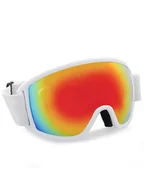 Gogle narciarskie - Uvex Topic FM sphere Gogle, white mat/mirror rainbow 2020 Gogle narciarskie S5505701330 - miniaturka - grafika 1