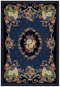 Dywany - Dywan Tradycyjny Flomi Florence Navy 070X120 - miniaturka - grafika 1