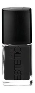Ingrid Estetic 76 czarny  12ml - Lakiery do paznokci - miniaturka - grafika 3