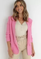Marynarki i żakiety damskie - Różowa Marynarka Phelotis - miniaturka - grafika 1