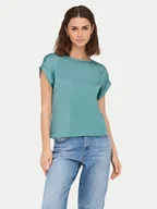 Bluzki damskie - ONLY Bluzka Lieke 15303413 Zielony Regular Fit - miniaturka - grafika 1