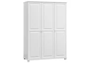 Szafy - Szafa sosnowa 3D nr2 S133 biała - miniaturka - grafika 1