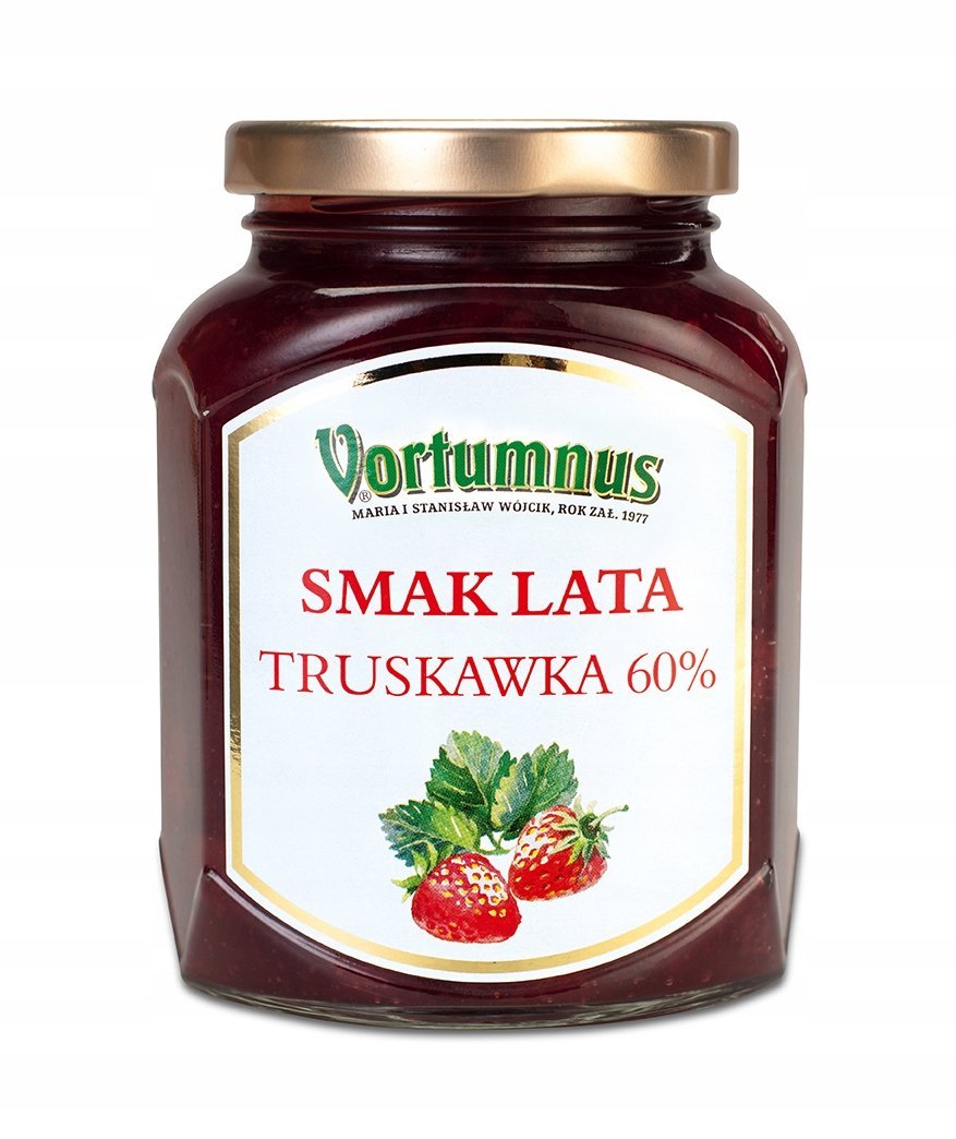 Vortumnus Smak Lata Owoce deserowe Truskawka 370g
