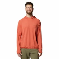 Bluzy męskie - Męska bluza z kapturem Columbia Skien Valley Hoodie tuscan - L - miniaturka - grafika 1