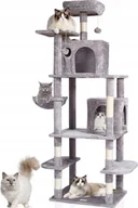 Drapaki dla kotów - Vevor Wieża dla Kotów z Drapakiem 8 Platform - miniaturka - grafika 1
