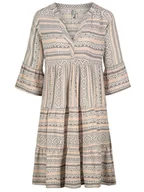 Sukienki - Sublevel Sukienka w kolorze szaro-pomarańczowym - miniaturka - grafika 1