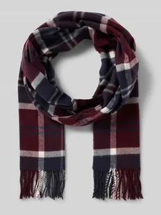 Szal z wystrzępieniami - Apaszki i szaliki męskie - miniaturka - grafika 1