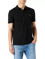 Koszule męskie - BOSS Męska koszula polo Paul Batch, Black6, S - miniaturka - grafika 1