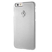 Etui i futerały do telefonów - Ferrari Hardcase FEPEHCP6SI iPhone 6/6S perforated aluminium srebrny/silver - miniaturka - grafika 1