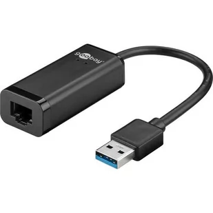 Goobay Adapter Usb-c na RJ45 Lan 10/100/1000 Mb/s - Adaptery i przejściówki - miniaturka - grafika 1