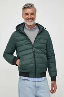 Kurtki męskie - Pepe Jeans kurtka męska kolor zielony przejściowa - miniaturka - grafika 1