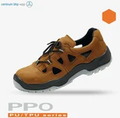 Obuwie robocze - SANDAŁY BEZPIECZNE Z METALOWYM PODNOSKIEM PPO STRZELCE OPOLSKIE MODEL 52N, PN-EN ISO 20345, S1, SRC - miniaturka - grafika 1