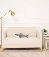 Maskotki i pluszaki - Miś Gustaw, Miś Rekin Adi, szary, 60cm - miniaturka - grafika 1