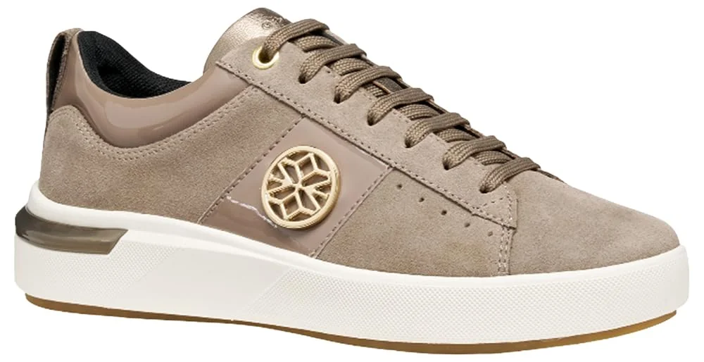 Geox Damskie buty sportowe D DALYLA, beżowe, 36 EU, beżowy, 36 EU