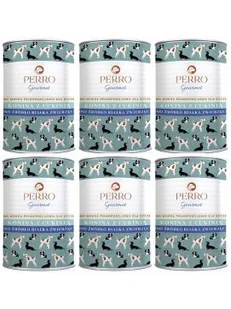 Pakiet PERRO Gourmet Konina z cukinią Junior 6x400g monobiałkowa karma dla szczeniąt - Mokra karma dla psów - miniaturka - grafika 1