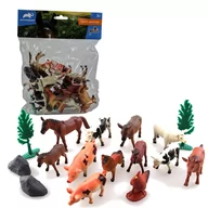 Figurki dla dzieci - Anima Zestaw zwierzęta farma figurki 12 zwierzaków - miniaturka - grafika 1