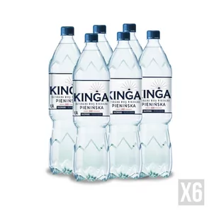 Kinga Pienińska - Woda mineralna gazowana - Woda - miniaturka - grafika 1